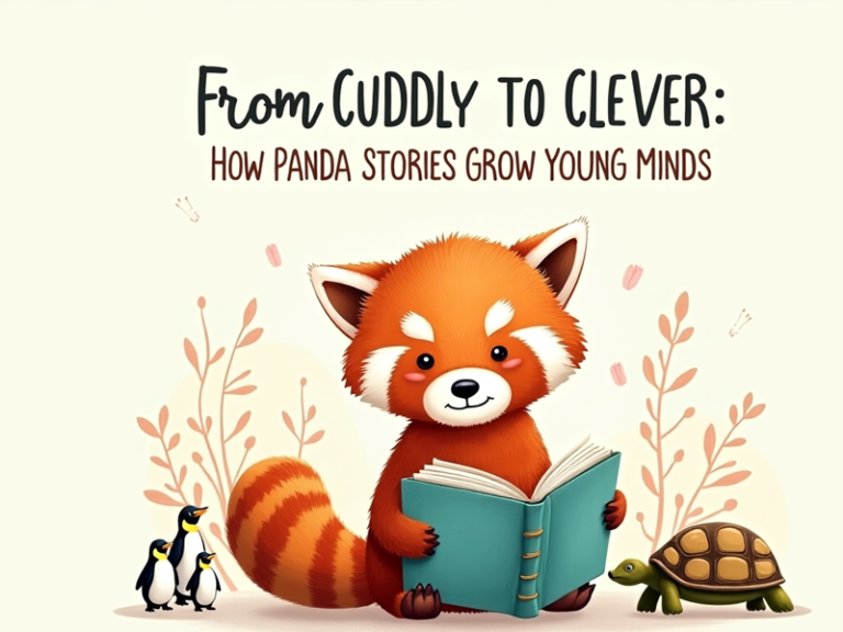 From Cuddly to Clever: How Children’s Books On Pandas Boost Early Literacy Skills